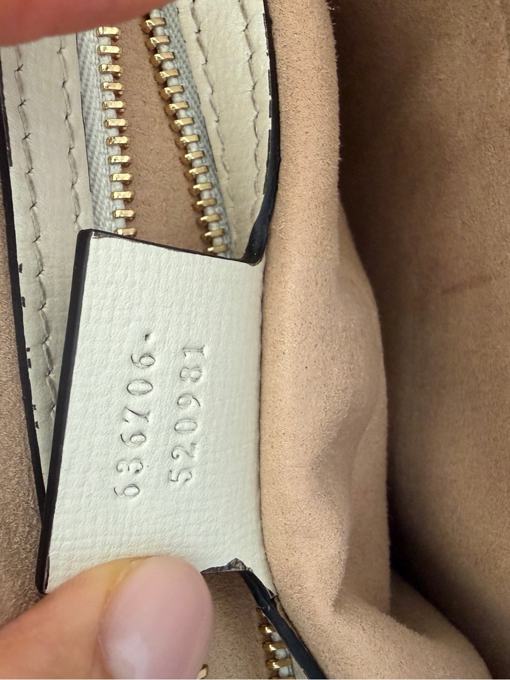 Gucci GG Canvas Shoulder Bag with Cream Leather and Red-Blue Web - Picture 8 of 8